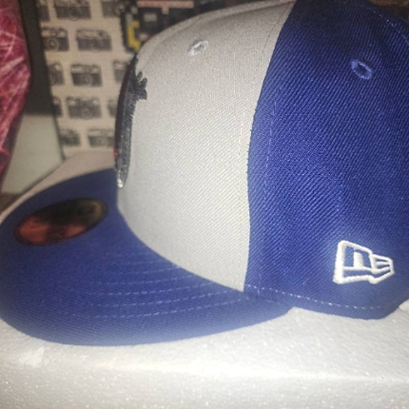 🎇🎇🇫🇷 Viva la France Francaise World Cup New Era cap, 59Fifty, 7 3/8", B/Grey - Picture 4 of 6